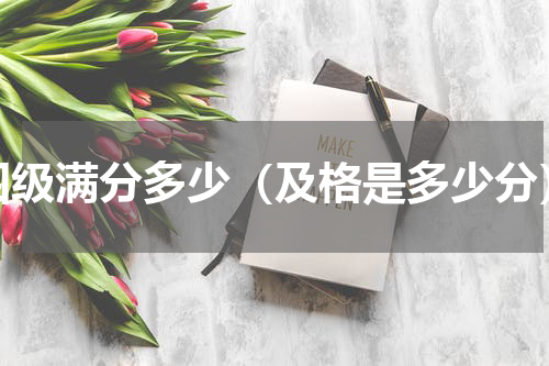 四级满分多少（及格是多少分）