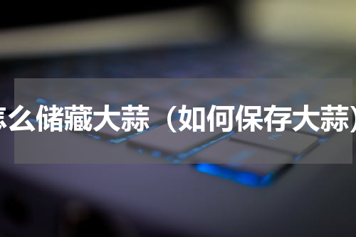 怎么储藏大蒜（如何保存大蒜）