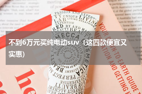 不到6万元买纯电动suv（这四款便宜又实惠）