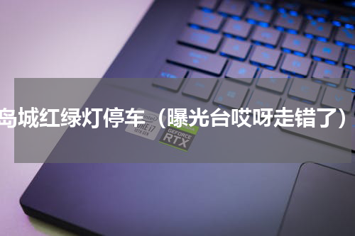 岛城红绿灯停车（曝光台哎呀走错了）