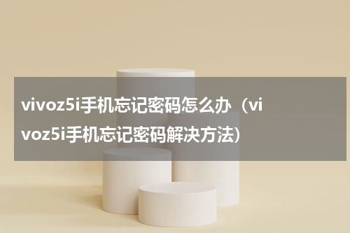 vivoz5i手机忘记密码怎么办（vivoz5i手机忘记密码解决方法）