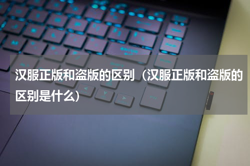 汉服正版和盗版的区别（汉服正版和盗版的区别是什么）