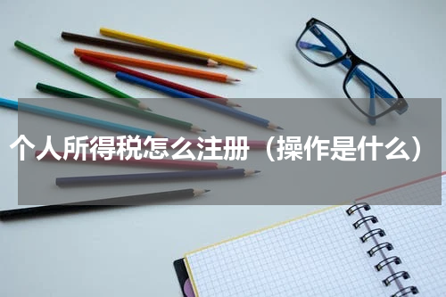 个人所得税怎么注册（操作是什么）