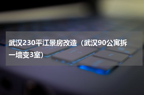 武汉230平江景房改造（武汉90公寓拆一墙变3室）