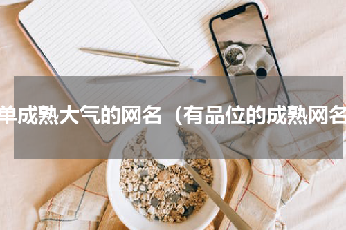 简单成熟大气的网名（有品位的成熟网名）
