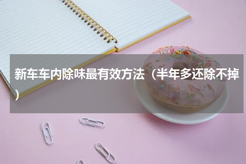 新车车内除味最有效方法（半年多还除不掉）