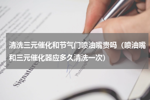 清洗三元催化和节气门喷油嘴贵吗（喷油嘴和三元催化器应多久清洗一次）