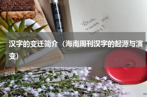 汉字的变迁简介（海南周刊汉字的起源与演变）