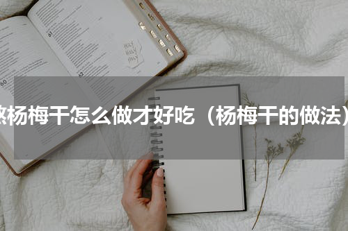 熬杨梅干怎么做才好吃（杨梅干的做法）
