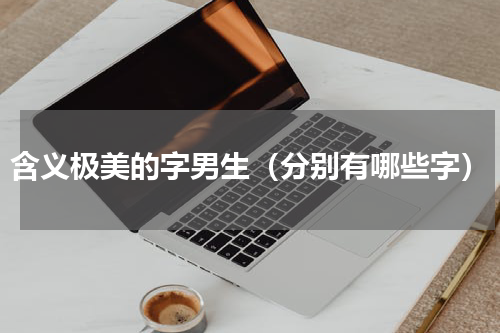 含义极美的字男生（分别有哪些字）