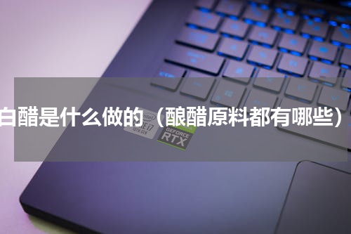 白醋是什么做的（酿醋原料都有哪些）