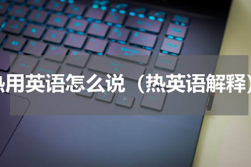 热用英语怎么说（热英语解释）
