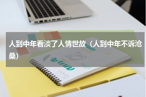 人到中年看淡了人情世故（人到中年不诉沧桑）