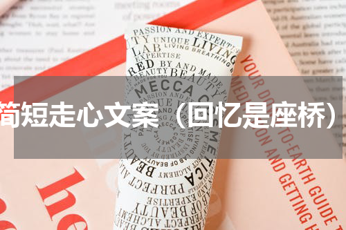 简短走心文案（回忆是座桥）