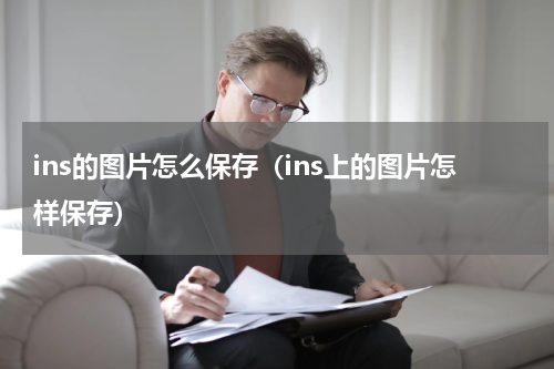 ins的图片怎么保存（ins上的图片怎样保存）