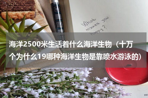 海洋2500米生活着什么海洋生物（十万个为什么19哪种海洋生物是靠喷水游泳的）