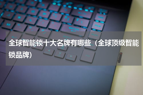 全球智能锁十大名牌有哪些（全球顶级智能锁品牌）