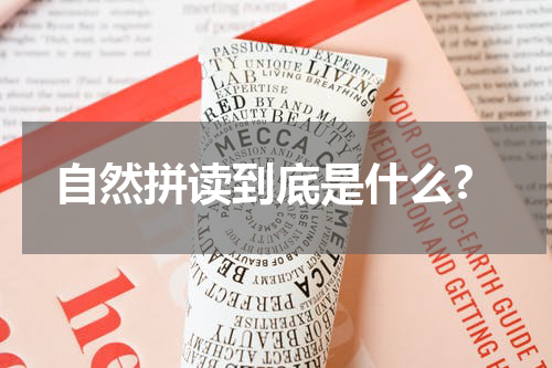 自然拼读到底是什么?