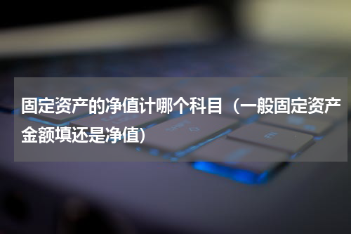 固定资产的净值计哪个科目（一般固定资产金额填还是净值）