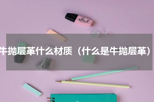 牛抛层革什么材质（什么是牛抛层革）