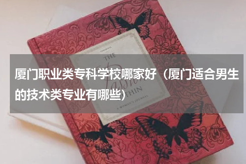 厦门职业类专科学校哪家好（厦门适合男生的技术类专业有哪些）