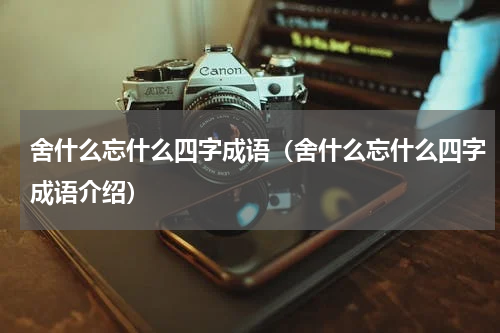 舍什么忘什么四字成语（舍什么忘什么四字成语介绍）