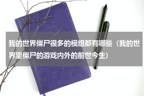我的世界僵尸很多的模组都有哪些（我的世界里僵尸的游戏内外的前世今生）