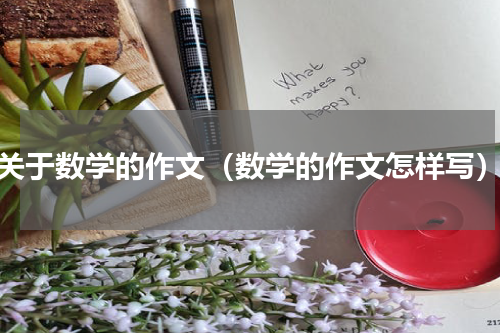 关于数学的作文（数学的作文怎样写）
