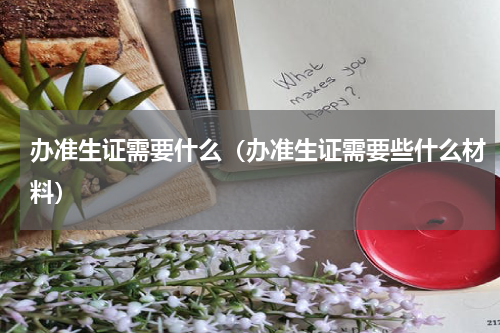 办准生证需要什么（办准生证需要些什么材料）