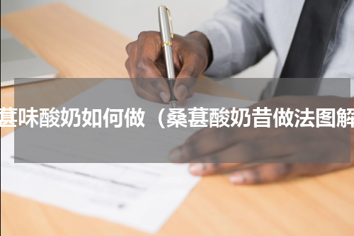 桑葚味酸奶如何做（桑葚酸奶昔做法图解）