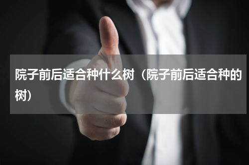 院子前后适合种什么树（院子前后适合种的树）