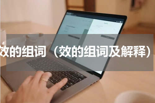 效的组词（效的组词及解释）