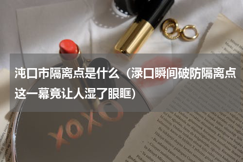 沌口市隔离点是什么（渌口瞬间破防隔离点这一幕竟让人湿了眼眶）