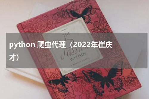python 爬虫代理（2022年崔庆才）