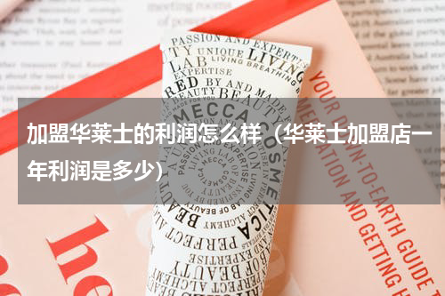 加盟华莱士的利润怎么样（华莱士加盟店一年利润是多少）