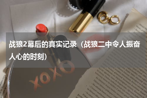 战狼2幕后的真实记录（战狼二中令人振奋人心的时刻）