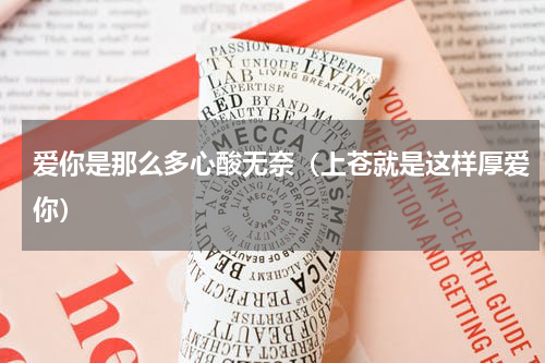 爱你是那么多心酸无奈（上苍就是这样厚爱你）