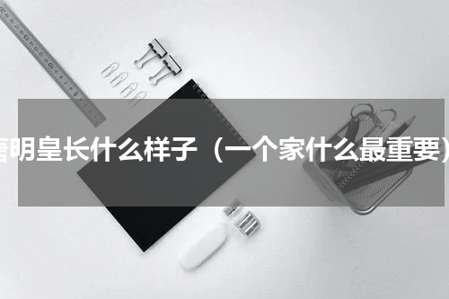 唐明皇长什么样子（一个家什么最重要）