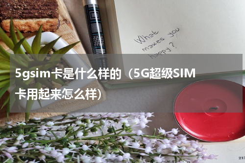 5gsim卡是什么样的（5G超级SIM卡用起来怎么样）
