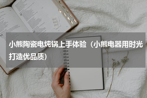 小熊陶瓷电炖锅上手体验（小熊电器用时光打造优品质）