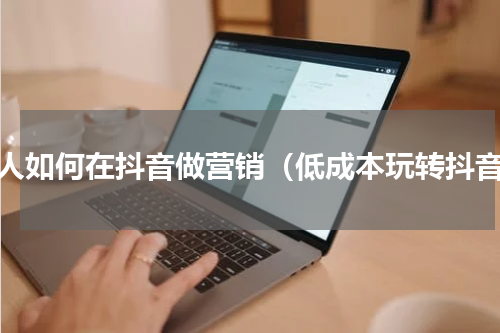 个人如何在抖音做营销（低成本玩转抖音）