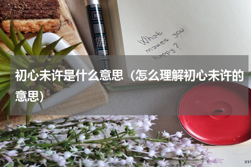 初心未许是什么意思（怎么理解初心未许的意思）