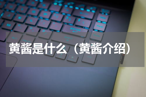 黄酱是什么（黄酱介绍）
