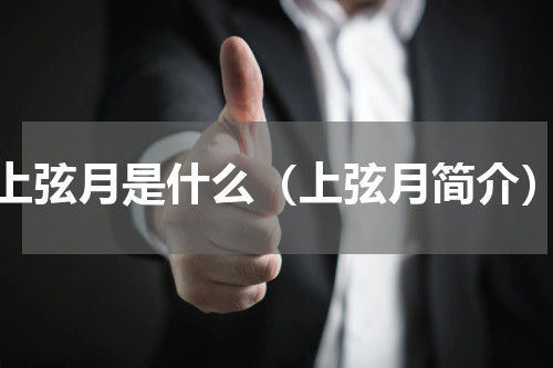 上弦月是什么（上弦月简介）