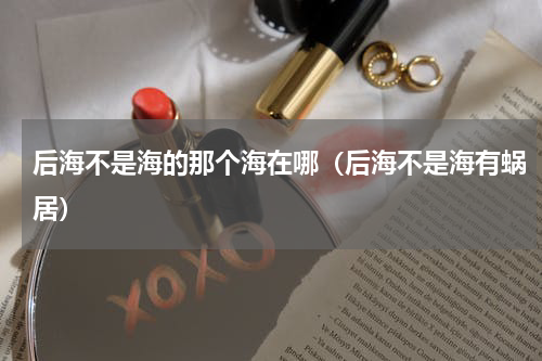 后海不是海的那个海在哪（后海不是海有蜗居）