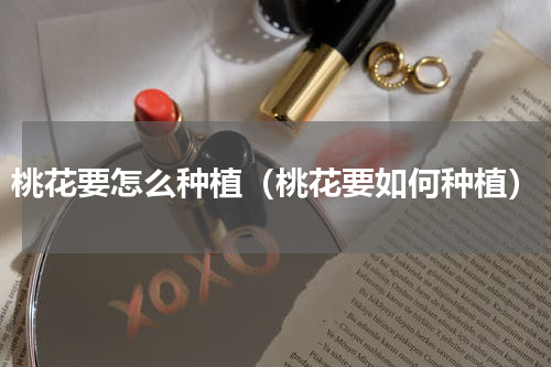 桃花要怎么种植（桃花要如何种植）