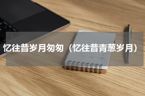 忆往昔岁月匆匆（忆往昔青葱岁月）