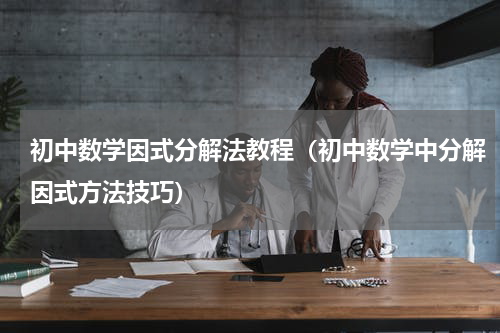 初中数学因式分解法教程（初中数学中分解因式方法技巧）