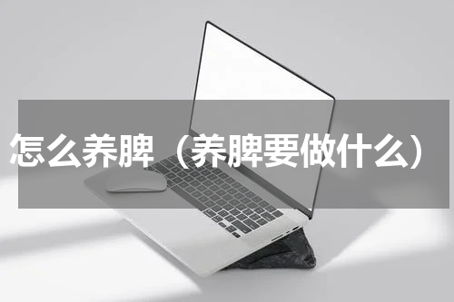 怎么养脾（养脾要做什么）