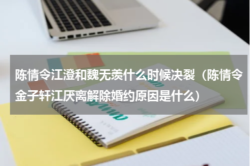 陈情令江澄和魏无羡什么时候决裂（陈情令金子轩江厌离解除婚约原因是什么）